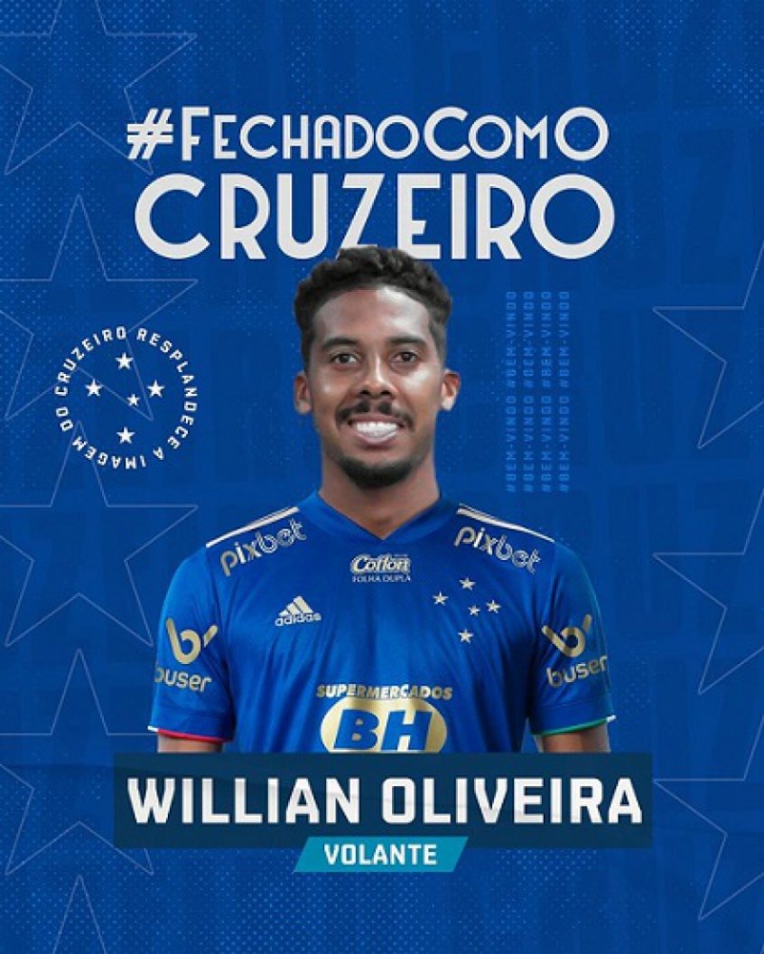 Willian Oliveira é mais um reforço confirmado pela Raposa para 2022