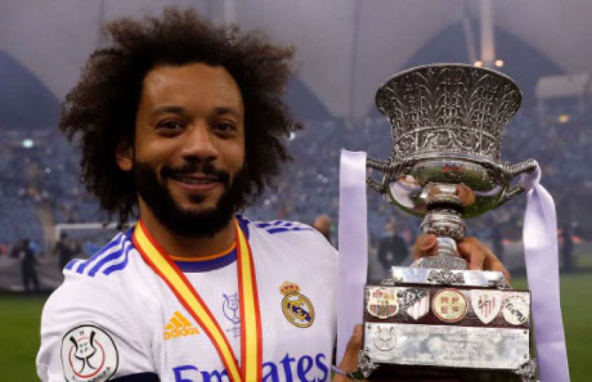 Com título da Supercopa da Espanha, Marcelo iguala lenda e vira o maior  campeão da história do Real Madrid | LANCE!