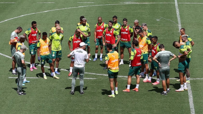 Treino Palmeiras