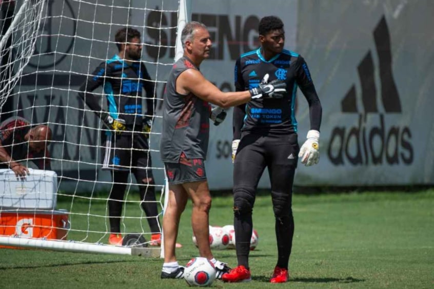 Paulo Grilo e Hugo Souza - Flamengo