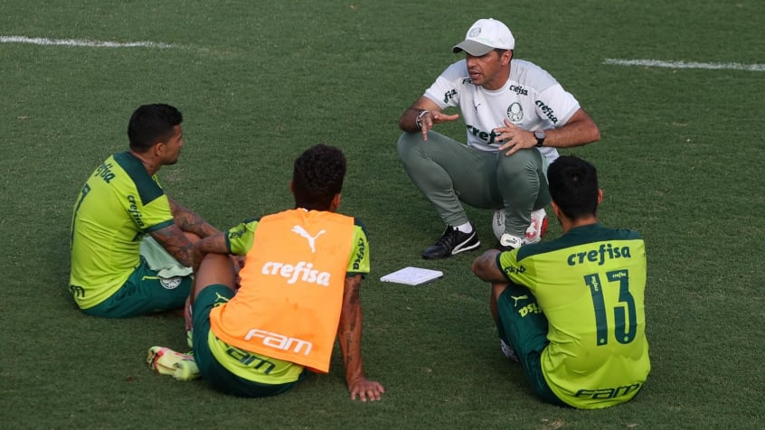 Abel Ferreira treino Palmeiras