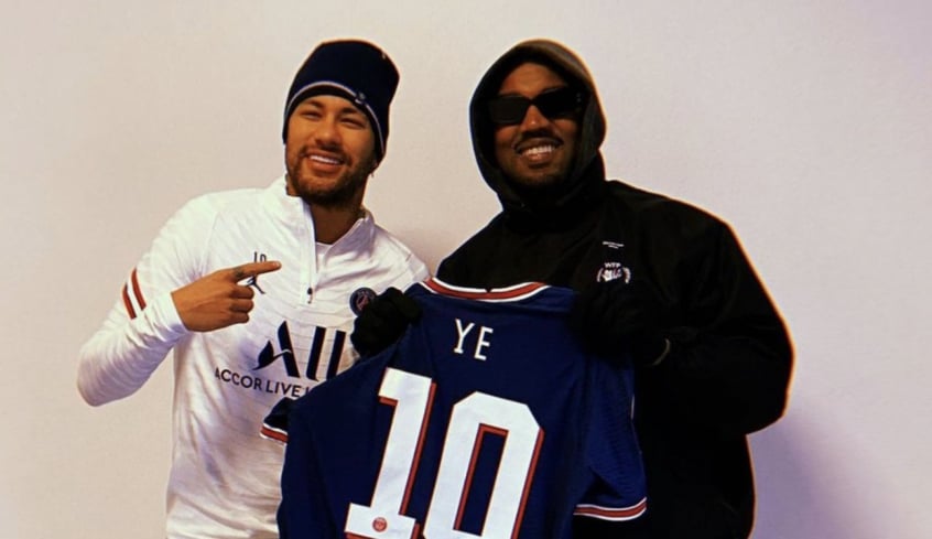 Neymar e Kanye West