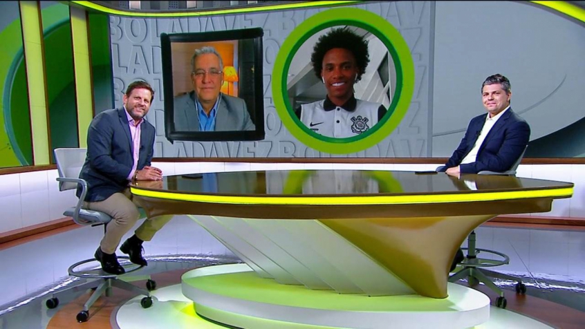 Willian exalta dedicação do técnico Sylvinho ao Corinthians: 'Trabalha 14 horas por dia'