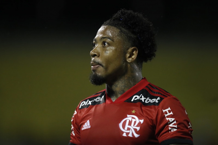 Agora no Flamengo, Marinho fala de jogo contra o Palmeiras