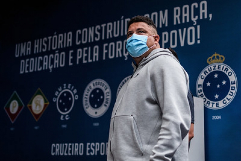 Ronaldo tem olhado para várias partes do Cruzeiro, não só o futebol profissional
