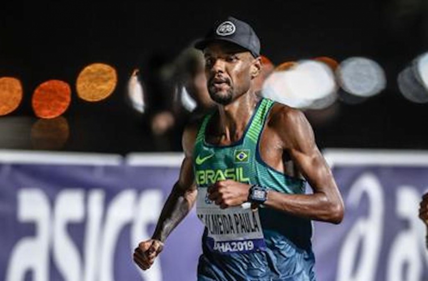 Com recorde pessoal de 2h09m50s, Paulo Roberto garante vaga na Maratona do Mundial de Atletismo. (Divulgação)