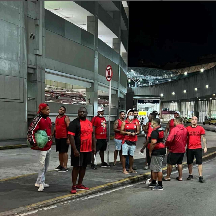 Protesto - Torcida do Flamengo