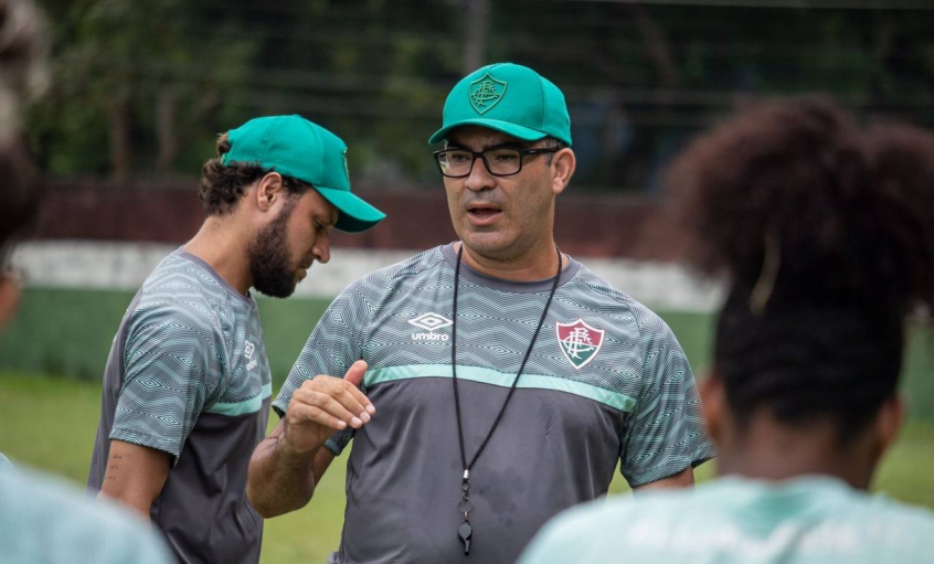 Ricardo Silva - treinador do Fluminense feminino