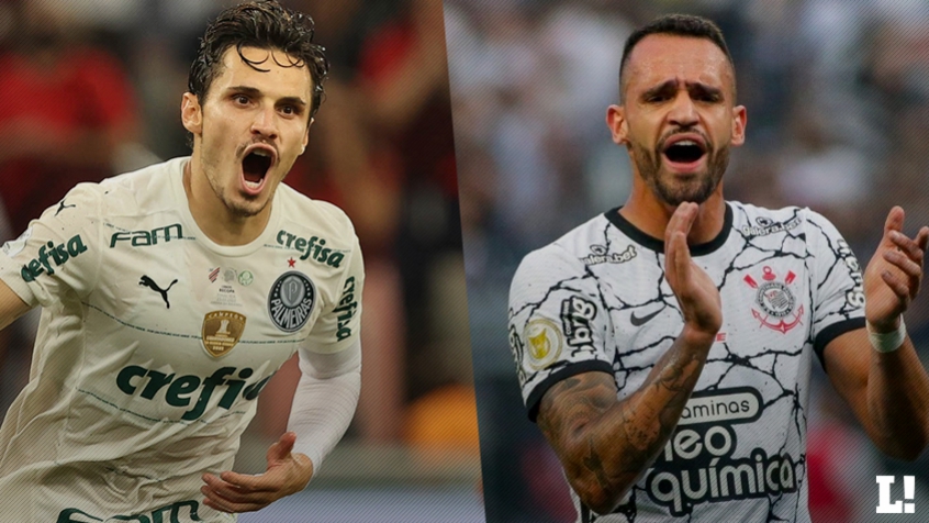 Dérbi coloca frente a frente dois dos grandes meias do Brasil atualmente