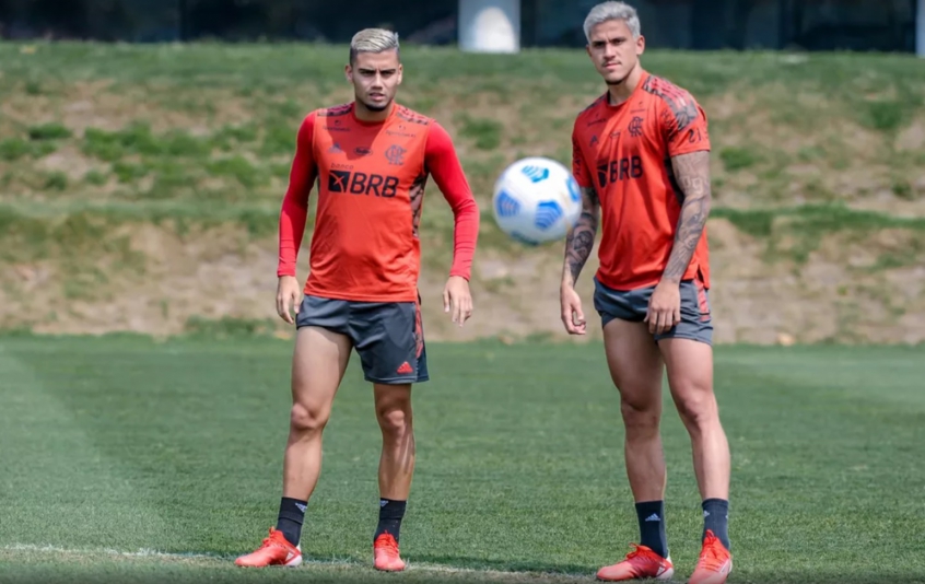 Andreas Pereira e Pedro - Flamengo