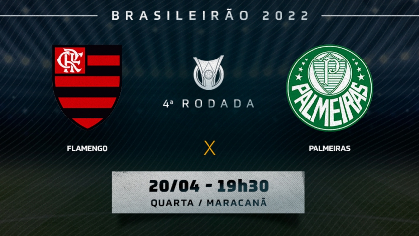 Chamada - Flamengo x Palmeiras