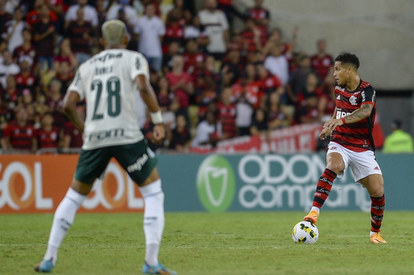 João Gomes e Danilo - Flamengo x Palmeiras