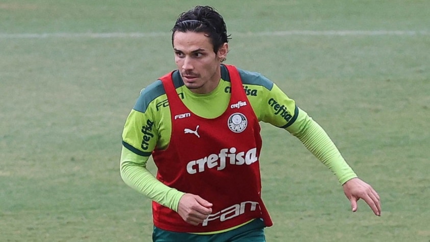 Raphael Veiga - Treino Palmeiras