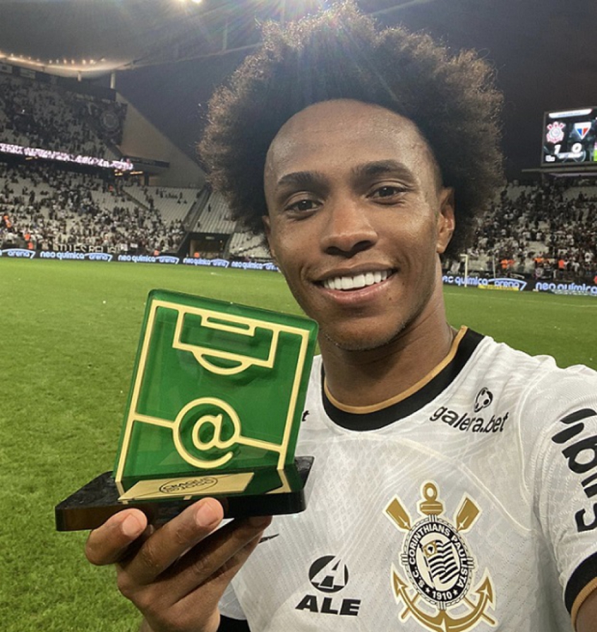 Willian é eleito o melhor jogador da 4ª rodada do Brasileirão