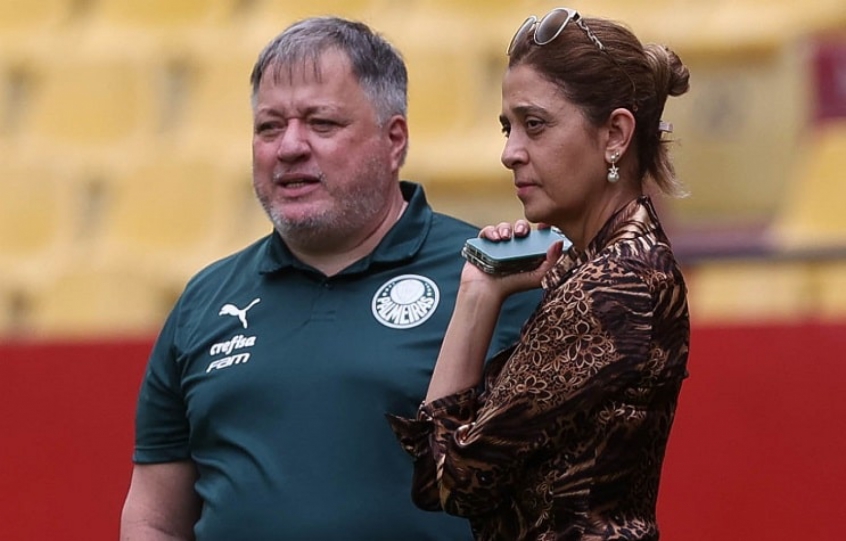 Anderson Barros e Leila Pereira - Palmeiras