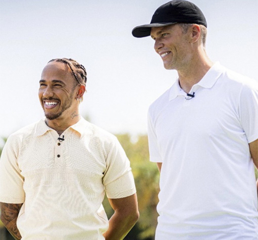 Tom Brady e Lewis Hamilton