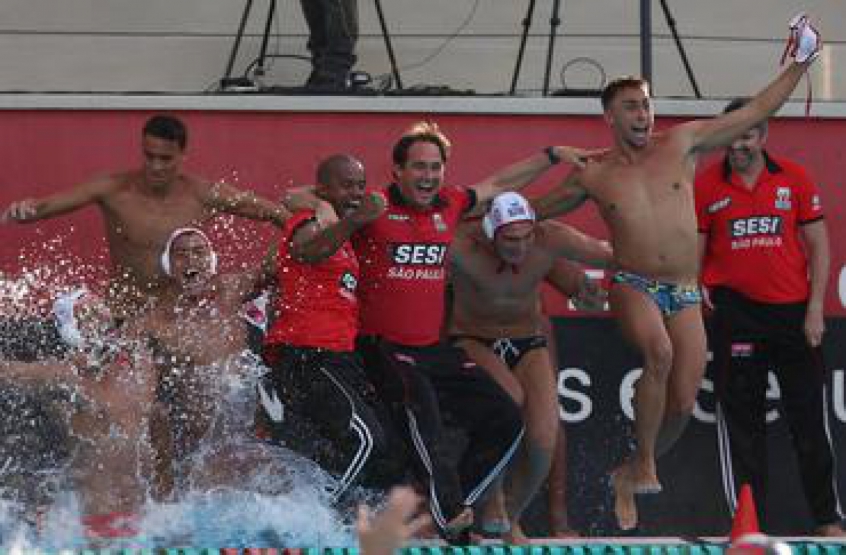 SESI SP campeão do Brasil Open 2022 (Foto: Luiza Moraes/PAB)
