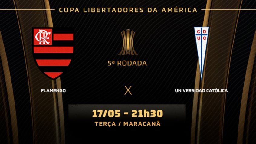 Chamada - Flamengo x Universidad Católica
