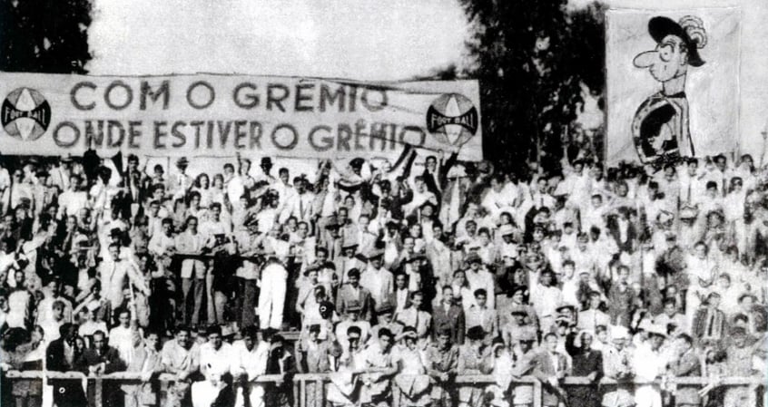 Lema e mascote do Grêmio possui mais de 76 anos