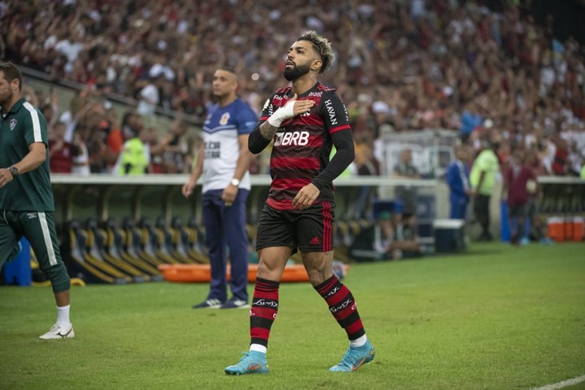 Fluminense x Flamengo - Gabigol