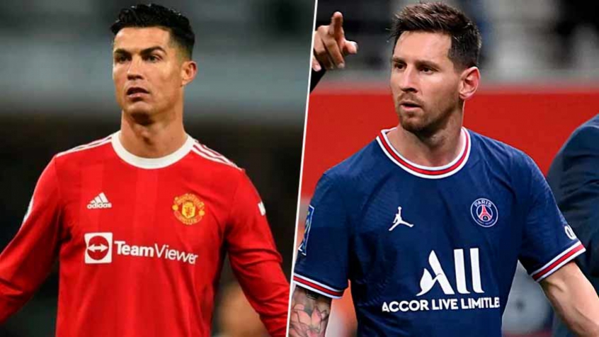 Cristiano Ronaldo e Messi
