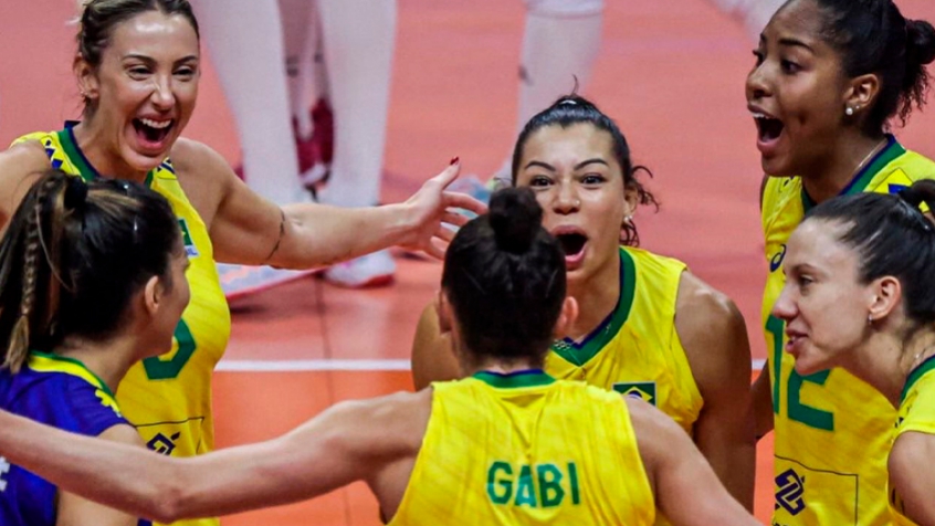 Brasil vence Turquia de virada na volta de Gabi pela Liga das Na&ccedil;&otilde;es  feminina | LANCE!