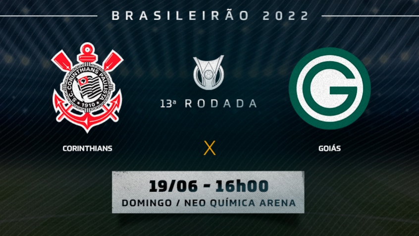Dia de Corinthians: Confira a ficha técnica da partida contra o Goiás