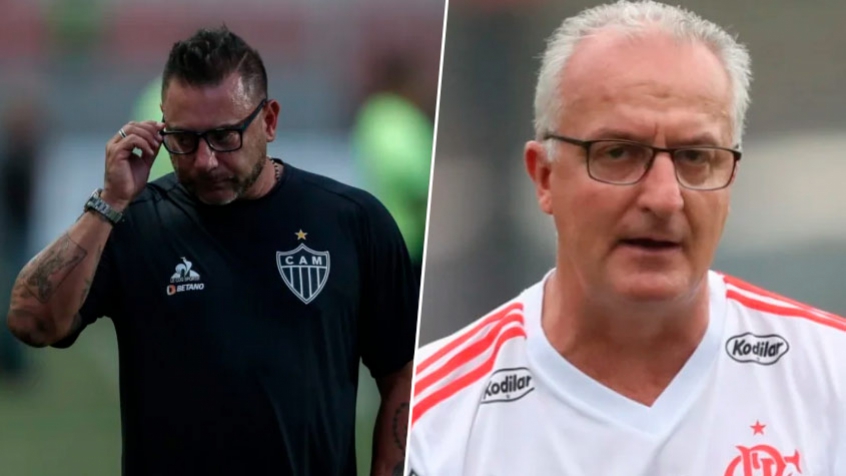 Atlético-MG x Flamengo: jogo marca encontro de treinadores que vivem momentos distintos na temporada