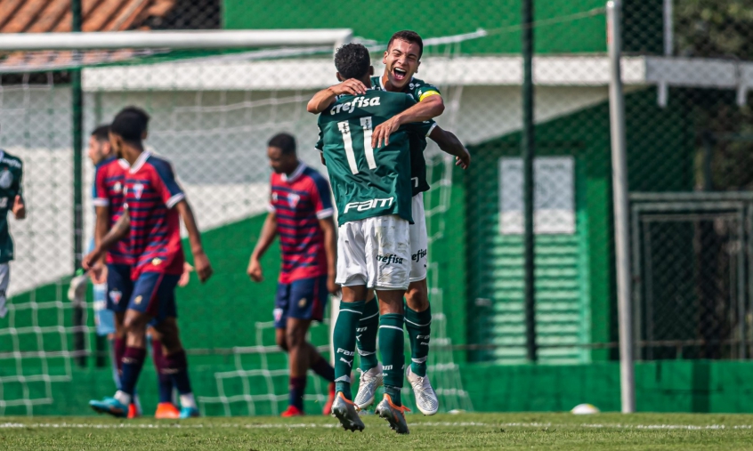 Palmeiras assume a vice-liderança do Campeonato Brasileiro sub-20