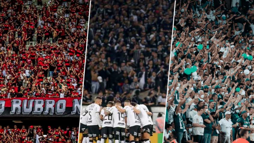 Clubes brasileiros com maiores médias de público em 2022: veja top 20