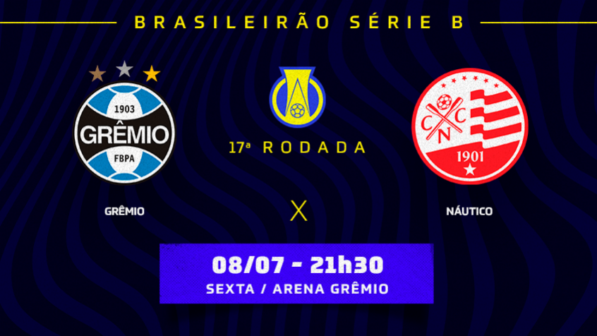 Confira todas as informações de Grêmio x Náutico