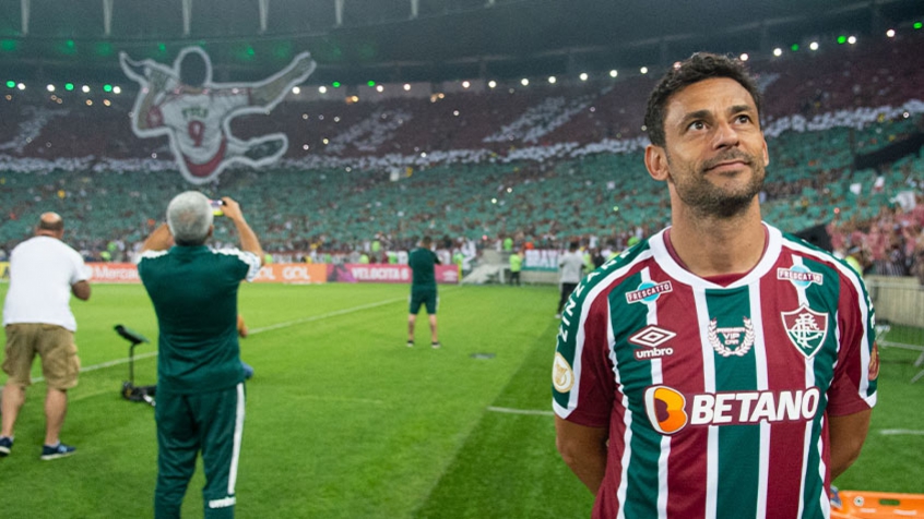 Explos&Atilde;&pound;o, emo&Atilde;&sect;&Atilde;&pound;o e l&Atilde;&iexcl;grimas: Fred se despede do Fluminense e do futebol no  lugar que mais amou | LANCE!