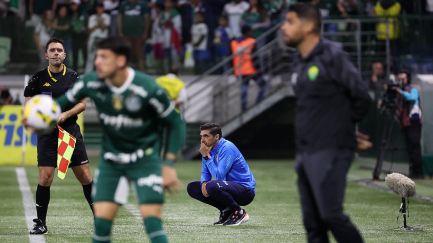 Palmeiras finalmente começa a sentir o desgaste de um calendário frenético e muito criticado por Abel Ferreira