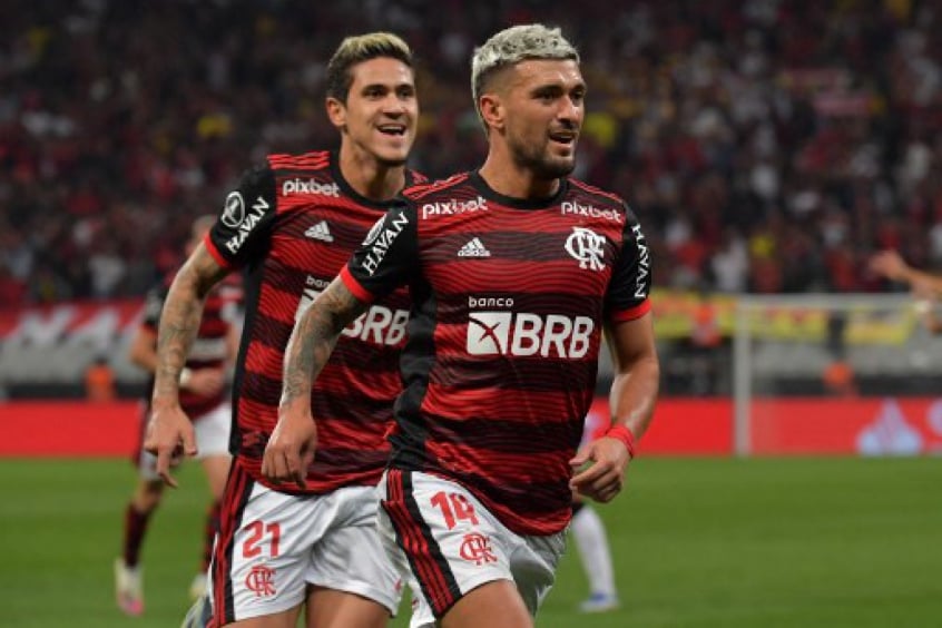 Corinthians x Flamengo - Gol Arrascaeta