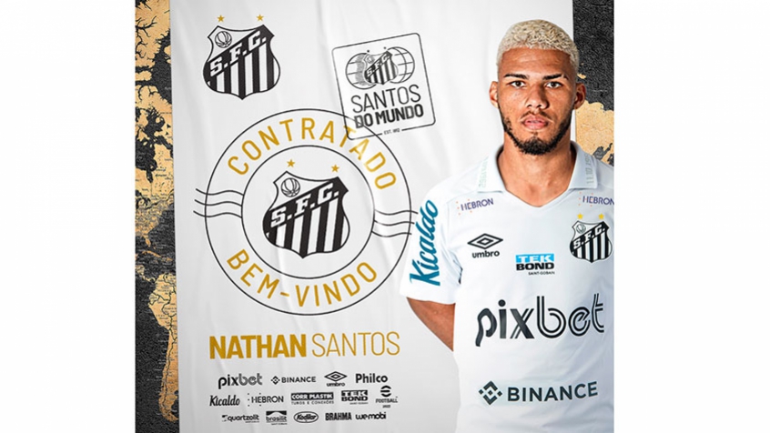 Santos oficializa a contratação do lateral-direito Nathan | LANCE! Santos oficializa a contratação do lateral-direito Nathan | LANCE!