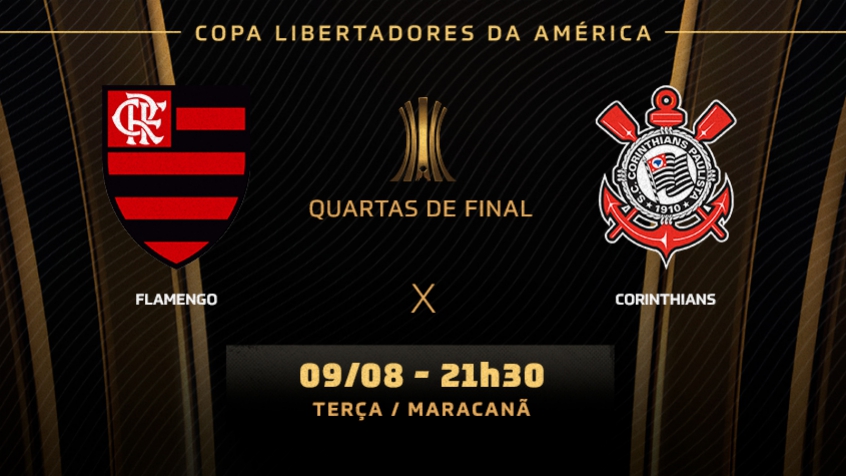 Confira a provável escalação do Corinthians para enfrentar o Flamengo