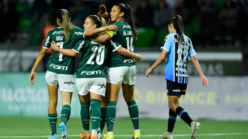 Futebol feminino: Palestrinas atropelam as gurias do Grêmio por 7x1 no placar agregado e avançam no Brasileiro! Tendência é que um Derby decida a vaga na final