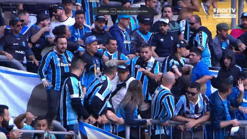 Não sei o que faz um pai levar uma criança naquele ambiente - Roger Machado se pronuncia sobre a briga na Arquibancada Norte