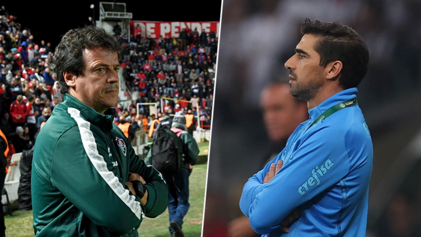 Abelização x Dinizismo: Confronto entre Palmeiras e Fluminense tem a marca registrada de ambos os treinadores