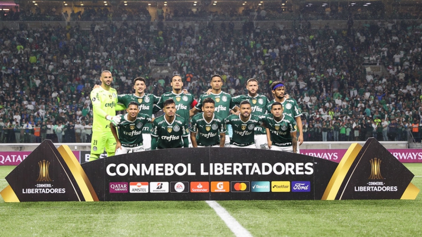 Palmeiras se isola como equipe brasileira com mais participações seguidas na Libertadores