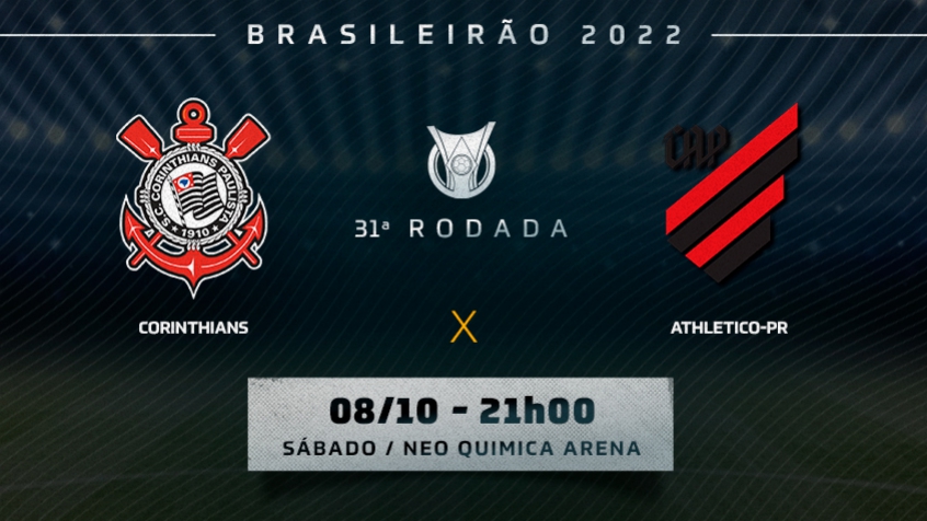 Corinthians x Athletico: veja onde assistir, escalações, desfalques e arbitragem