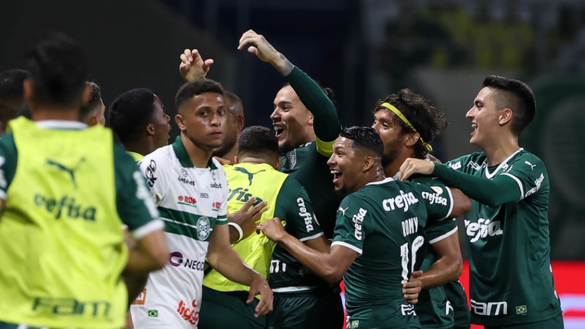 Palmeiras empata, Inter vence. Abel precisa de três vitórias e um tropeço rival para título ser contra o Fortaleza