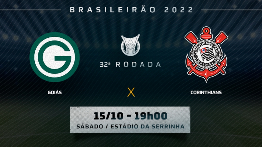 Goiás x Corinthians: veja onde assistir, escalações, desfalques e arbitragem