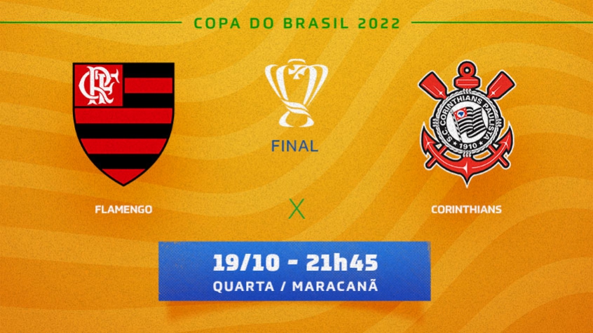 Flamengo x Corinthians: onde assistir, prováveis times e desfalques da final da Copa do Brasil