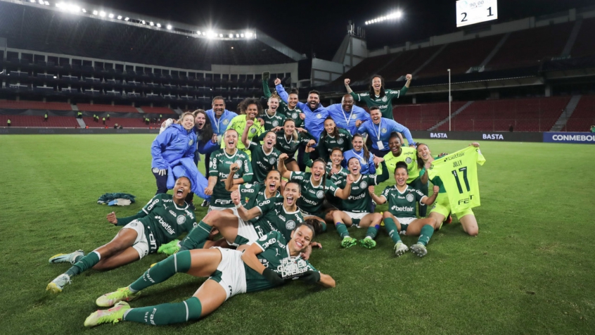 Palmeiras feminino ultrapassa 100 gols e vive temporada mais goleadora de sua história