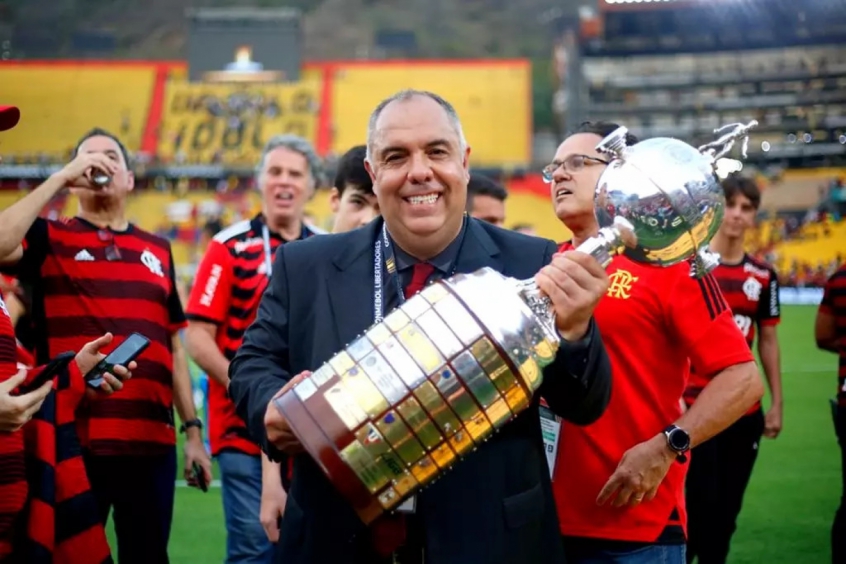 Marcos Braz provoca e relembra pedidos de saída após títulos do Flamengo:  'Teremos carta aberta?' | LANCE!