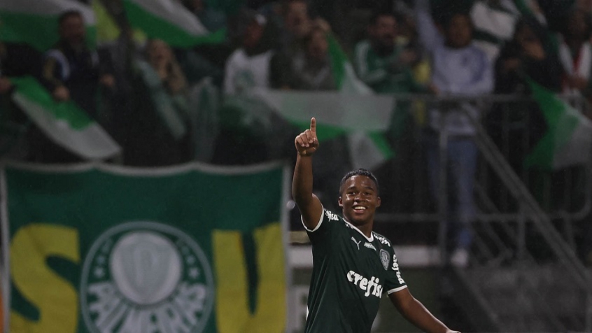Endrick comemora convocação para a Seleção Sub-20; Palmeiras pedirá liberação