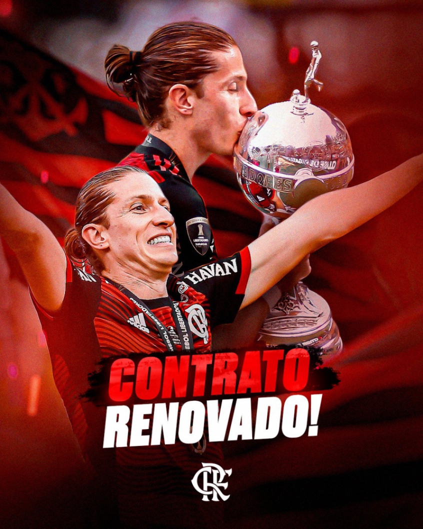 Flamengo anuncia renovação do contrato de Filipe Luís | LANCE!