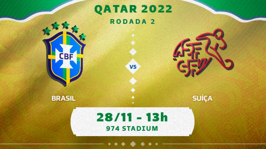 Brasil x Su&iacute;&ccedil;a: onde assistir, hor&aacute;rio e escala&ccedil;&otilde;es do jogo da Sele&ccedil;&atilde;o na  Copa do Mundo | LANCE!