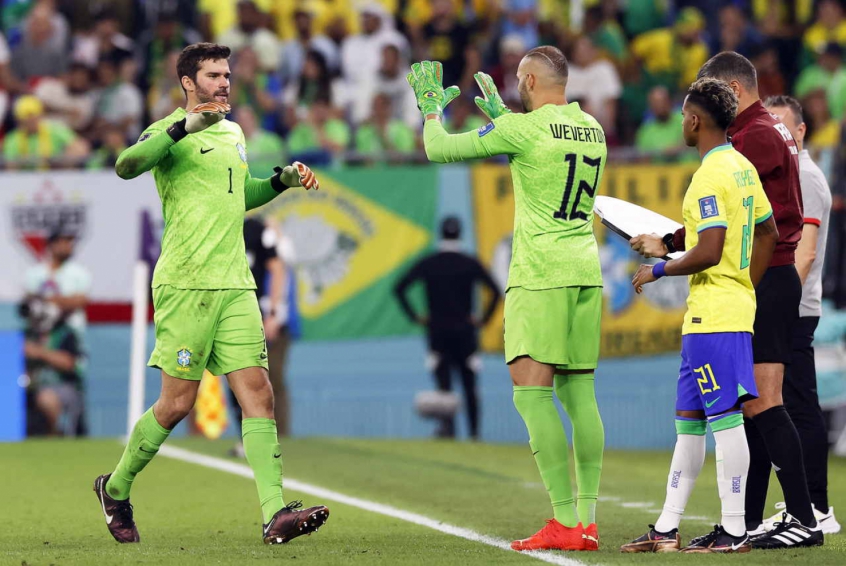 Após estrear na Copa, Weverton agradece Abel Ferreira, do Palmeiras: 'Sou grato a ele por estar aqui hoje'